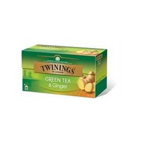 Tee Twinings Green Tea & Ginger inkivääri vihreä 25 kpl