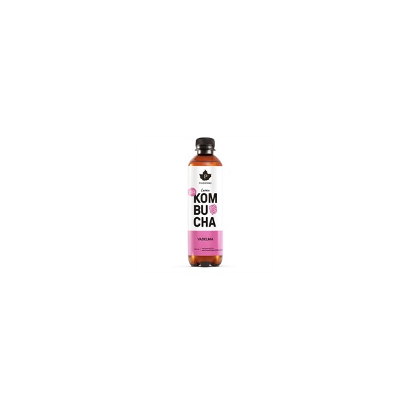 Kombucha Puhdistamo vadelma 400 ml (ei sis.pantti)