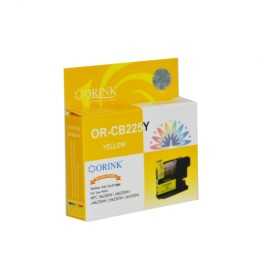 ORINK Tusz LC225Y do drukarek Brother MFC J5620DW / J4620DW / J4625DW / J5625DW / J4420DW , keltainen , 15 ml