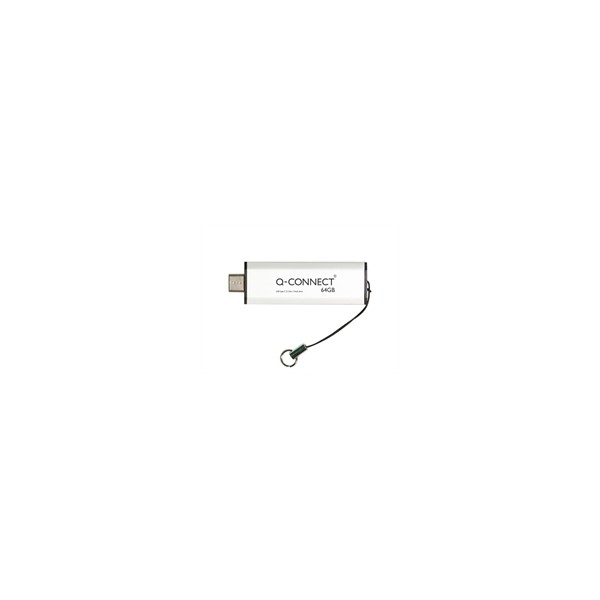 Muistitikku Q-Connect USB-C Gen 3.2 128 GB