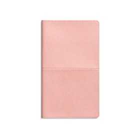 Kalenteri 2026 Interplano roosa keinonahka (kaksikielinen)