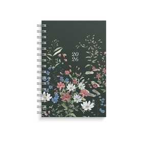 Kalenteri 2026 Päiväkirja Story kukka