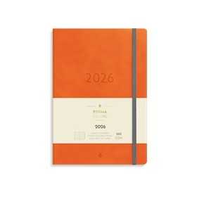 Kalenteri 2026 Business Forma Deluxe oranssi