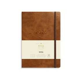 Kalenteri 2026 Business Forma Deluxe ruskea