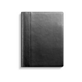 Kalenteri 2026 Weekly musta keinonahkakansi