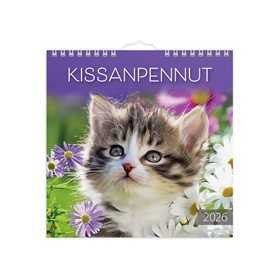 Seinäkalenteri 2026 Kissanpennut