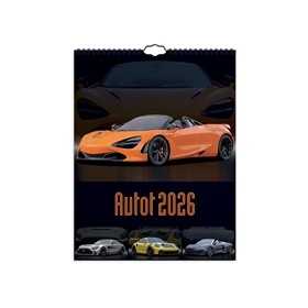 Seinäkalenteri 2026 Autot