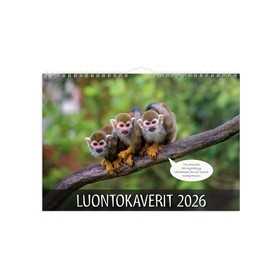 Seinäkalenteri 2026 Luontokaverit