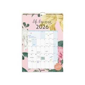 Seinäkalenteri 2026 Life Organizer