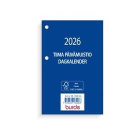 Kalenteri 2026 Tiima päivämuistio