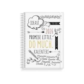 Kalenteri 2026 Scribble A5