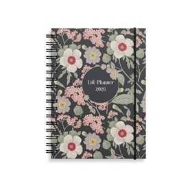 Kalenteri 2026 Life Planner Floral