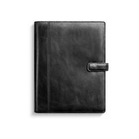 Kalenteri 2026 Business järjestelmäkalenteri musta nahkakans