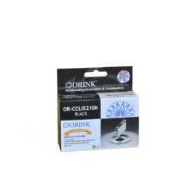 ORINK Tusz CLI521BK do drukarek Canon Pixma MP540 / MP620 / MX870 / IP3600 , musta , 10,5 ml