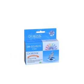 ORINK Tusz CLI521C do drukarek Canon Pixma MP540 / MP620 / MX870 / IP3600 , cyan , 10,5 ml