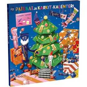 Fazer patukat & karkit kalenteri 415g