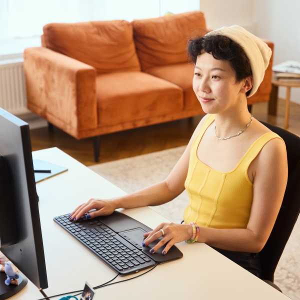 Contour Touch Ergonomic Touchpad kosketuslevy, langallinen