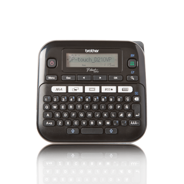 Brother PT-D210VP tarratulostin
