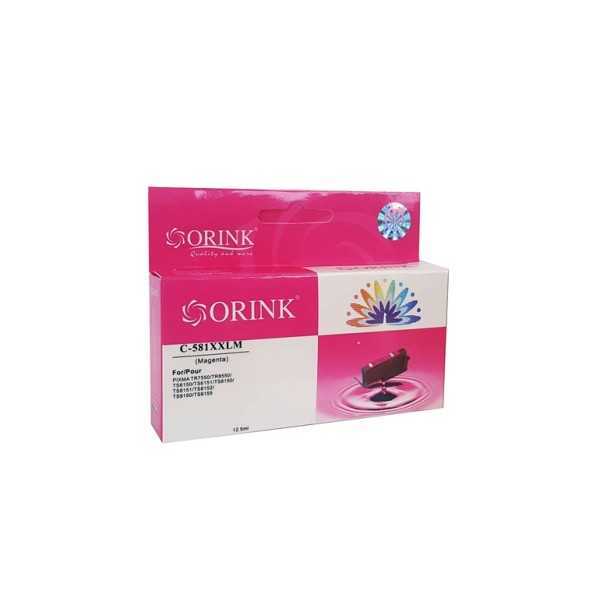 ORINK Tusz CLI581XXLM do drukarek Canon Pixma TS6150 / TS8150 / TR7550 , magenta , 12,5 ml