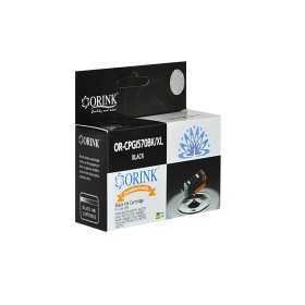 ORINK Tusz PGI570XLBK do drukarek Canon Pixma MG5750 / MG6850 / PGI570PG , musta , 22 ml