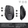 Logitech M705 - Mouse - right-handed - laser - wir