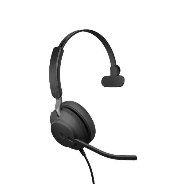 Jabra Evolve2 40 – laadukas johdollinen UC‑kuulokemikrofoni