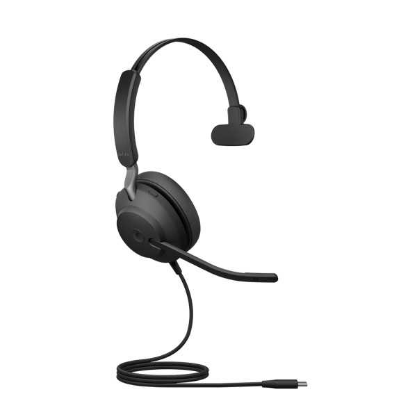 Jabra Evolve2 40 – laadukas johdollinen UC‑kuulokemikrofoni