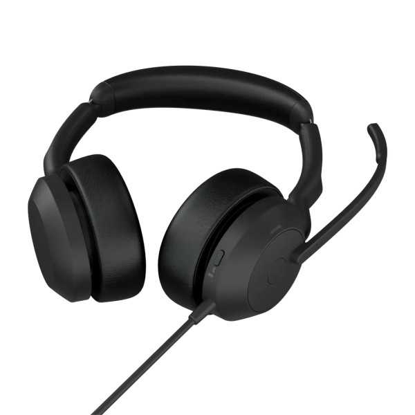 Jabra Evolve2 50 – johdollinen ANC‑kuulokemikrofoni hybridityöhön