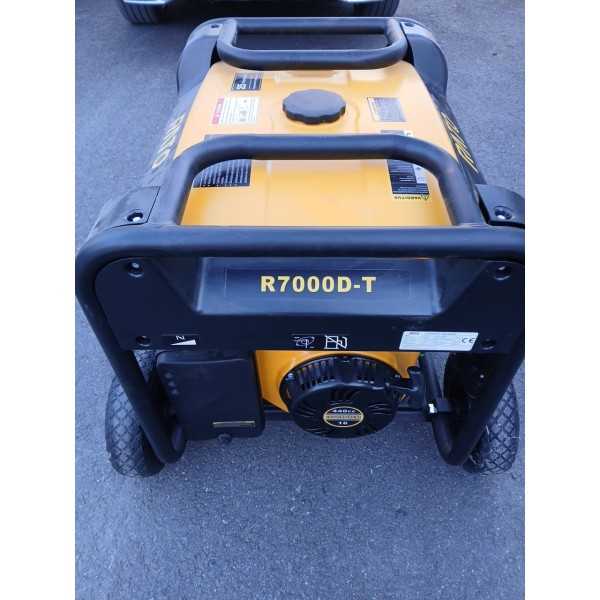 Käytett Rato aggregaatti 6,8KW R7000D-T sähköstartilla