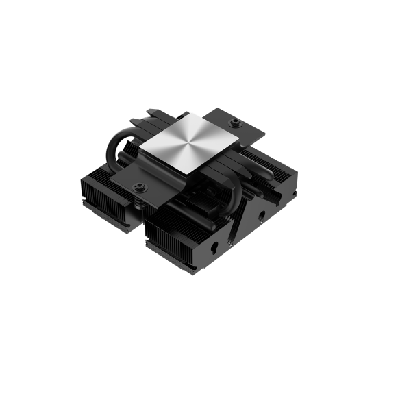 SAMA U40 -prosessorijäähdytin, musta