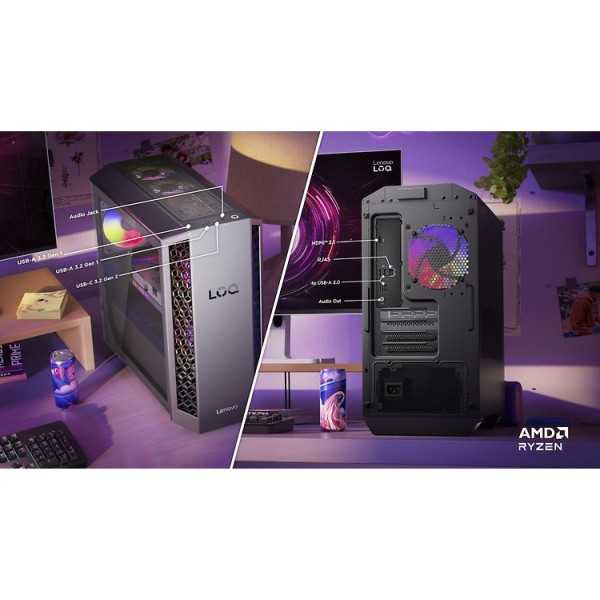 Lenovo LOQ Tower 26ADR10 91DF007DMW pöytätietokone, Windows 11 Home
