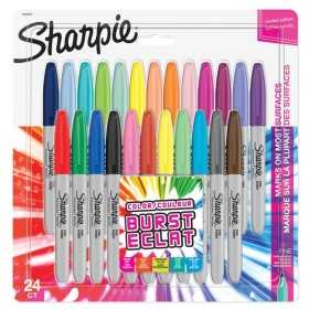 Sharpie Fine Burst 24-värilajitelma blis