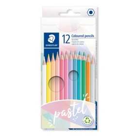 Puuvärikynä 12 kpl Staedtler pastellivär