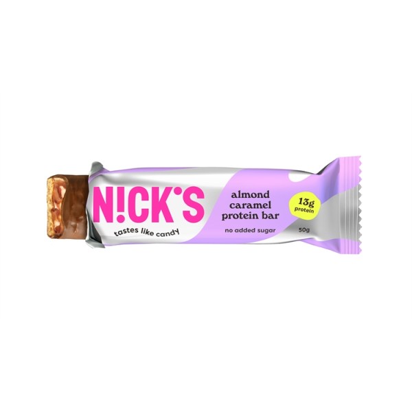 Proteiinipatukka Nick's almond caramel 