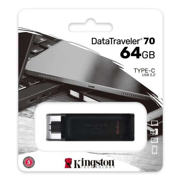 Kingston DataTraveler 70 64 Gt USB-muisti
