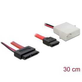 Delock Slim SATA kaapeli 6Gb/s, 30cm