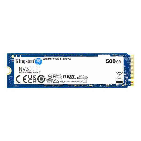 Kingston NV3 PCIe 4.0 NVMe 500 Gt M.2 SSD -kiintolevy