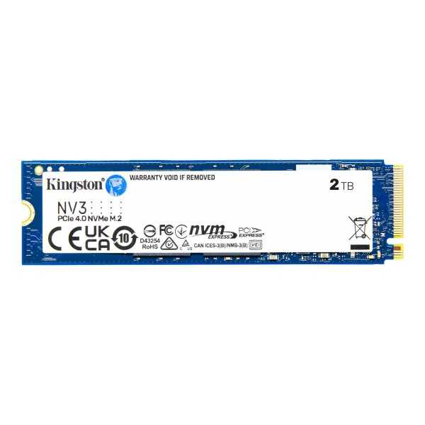 Kingston NV3 PCIe 4.0 NVMe 2000 Gt M.2 SSD -kiintolevy