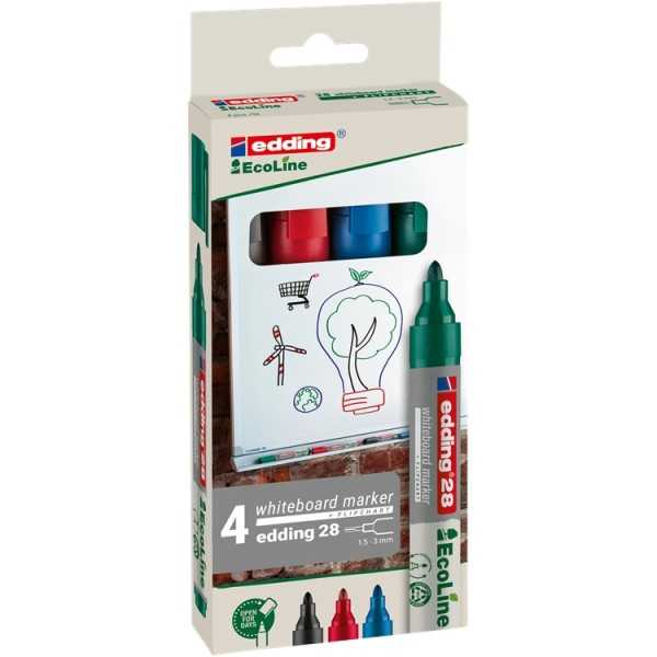 Taulutussi Edding 28Ecoline 1,5-3mm /4 
