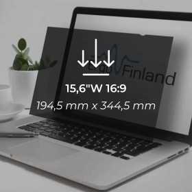 Tietoturvasuoja 15,6"W 16:9 / itseliimautuva