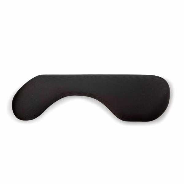 Kyynärtuki Ergonomic 67 cm, lycra kangas, musta