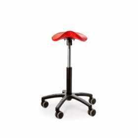GetUpSaddle satulatuoli, punainen keinonahka