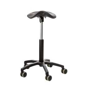 GetUpSaddle satulatuoli, musta keinonahka