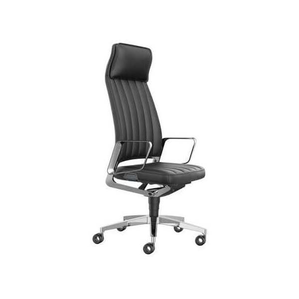 Interstuhl VINTAGEis5 työtuoli, niskatuella, musta