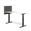 MUTE akustiikkasermi 800 x 650 mm - pöytämalli, harmaa (Savio 09)