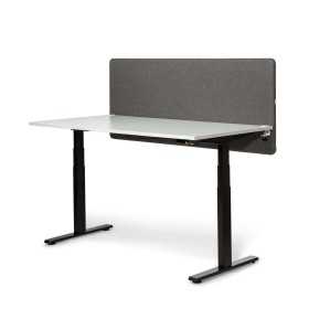 MUTE akustiikkasermi 1800 × 800 mm – pöytämalli, harmaa (Savio 09)