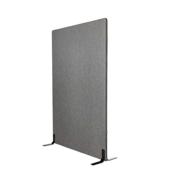 MUTE akustiikkasermi 1200 × 1600 mm – lattiamalli, harmaa (Savio 09)
