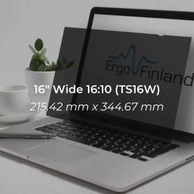 Tietoturvasuoja 16" Wide 16:10