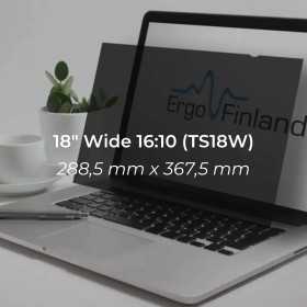Tietoturvasuoja 18" Wide 16:10