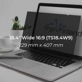 Tietoturvasuoja 18.4" Wide 16:9